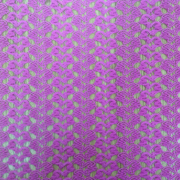 100% Polyester Lace Solid DyedHZQT-2212