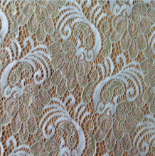 Gold Silk Lace Solid Dyed HZQT-1419