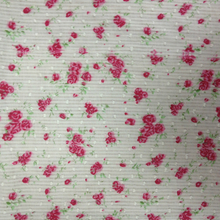 Cotton Stripe Voile Dot Printed "