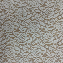 Rayon/nylon/spandex lace 