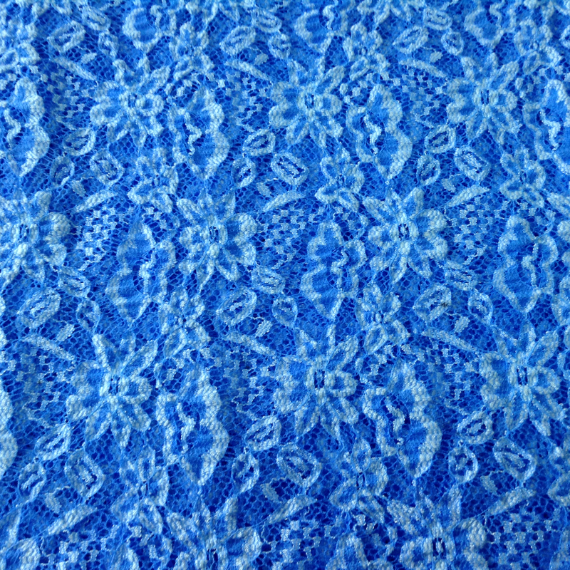 Rayon/nylon/spandex lace 