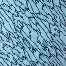  crepe chiffon with flocking Fabric