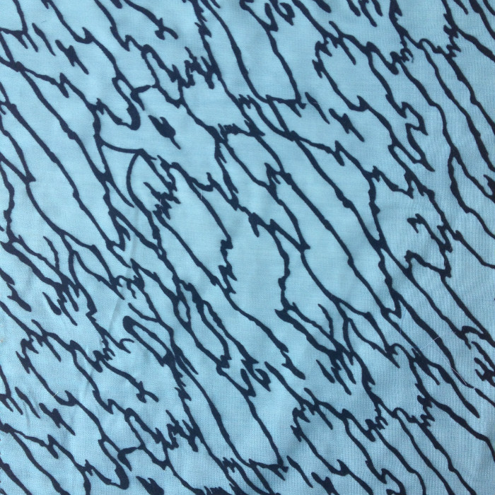  crepe chiffon with flocking Fabric